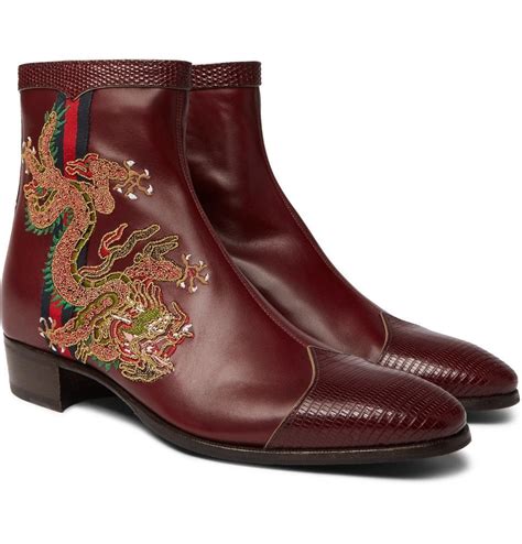 gucci chelsea boots mens|gucci men's boots162616 price.